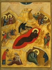 Thumbnail of religious icon: The Nativity